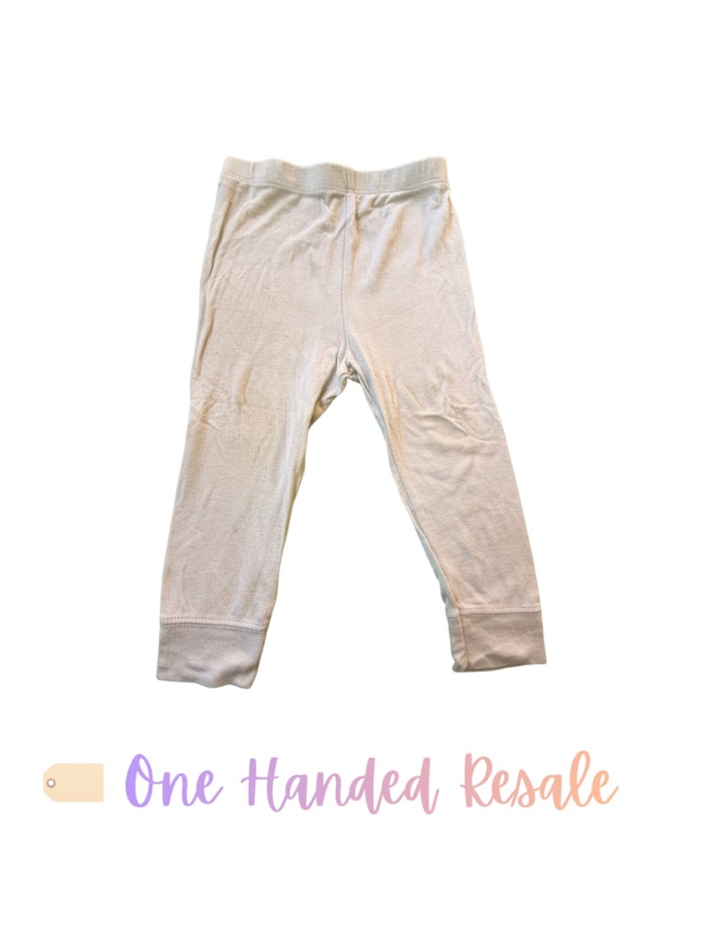 ☁️ cloud island Kids Light Green Leggings Pants Unisex Girls Boys 12M